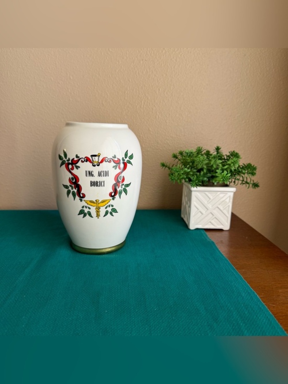 Fashioned by Blair Ung Acidi Borici apothecary vase without lid